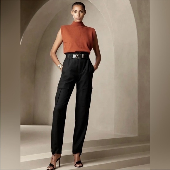 NWT! Banana Republic Black Lido Cargo Pant - Multiple Sizes - Picture 2 of 9
